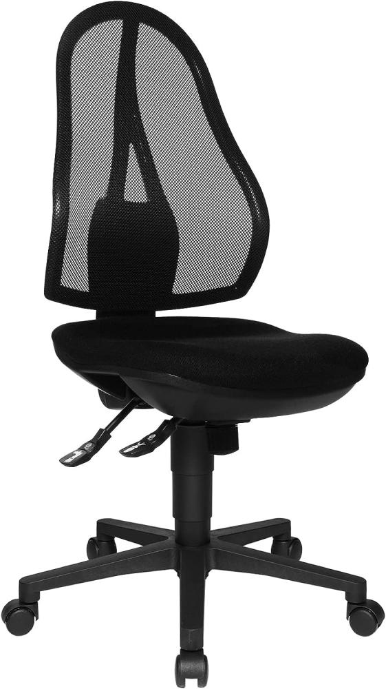 Topstar OP200G20 Open Point SY, Bürostuhl, Schreibtischstuhl, ergonomisch, Bezug schwarz Bild 1