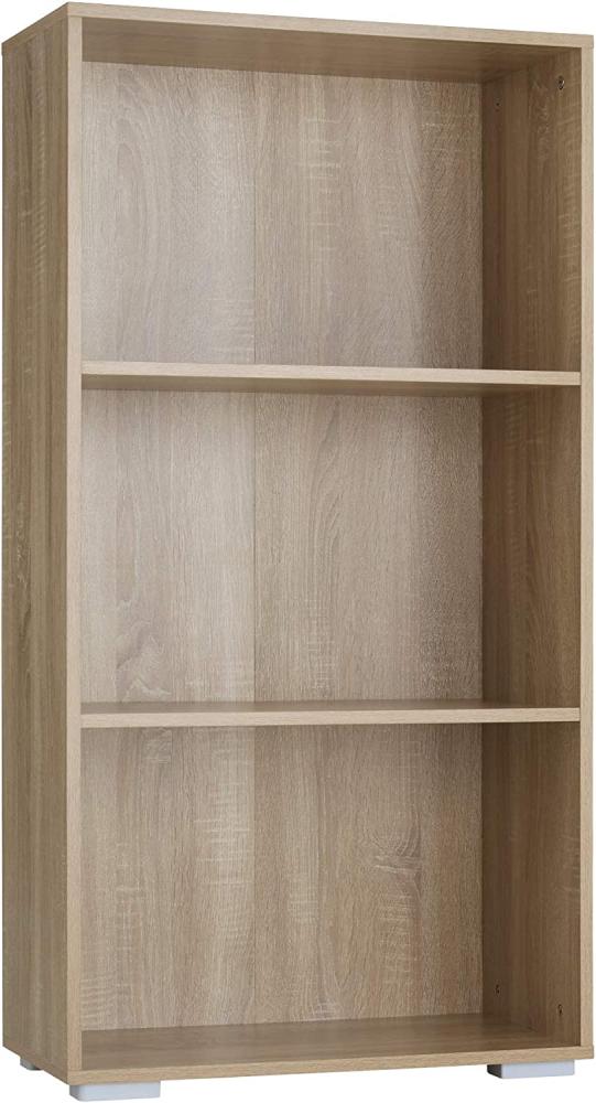 Bücherregal Lexi 3 Fächer - eiche matt Bild 1
