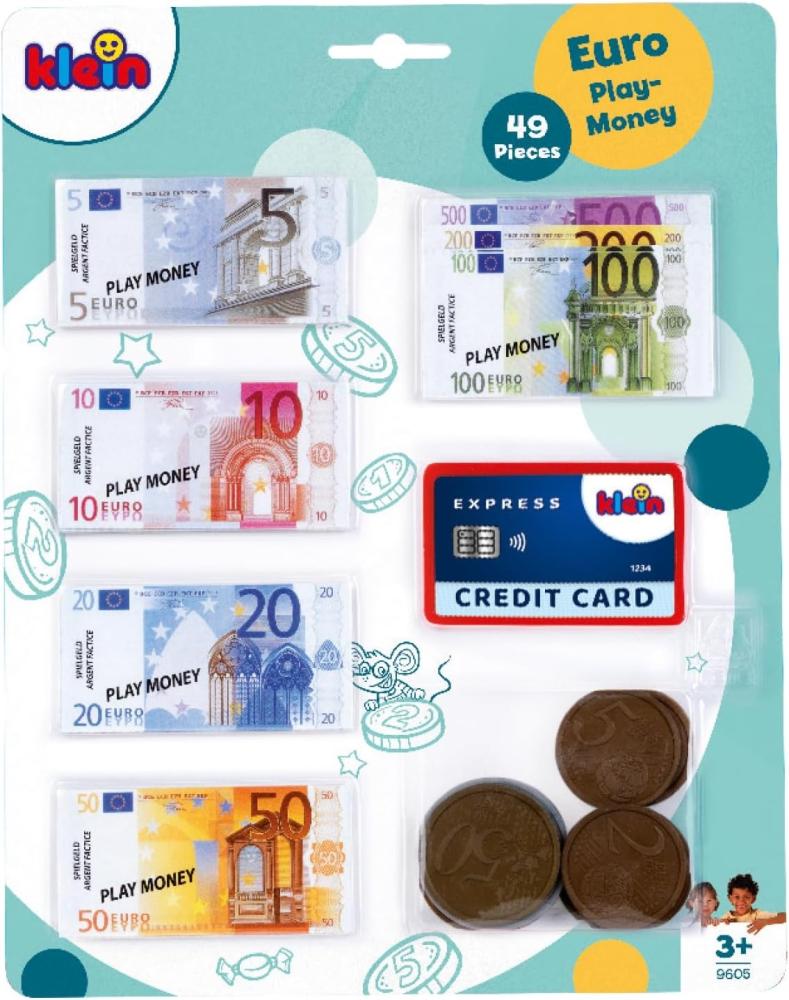 Klein Eurogeld, Blister Bild 1