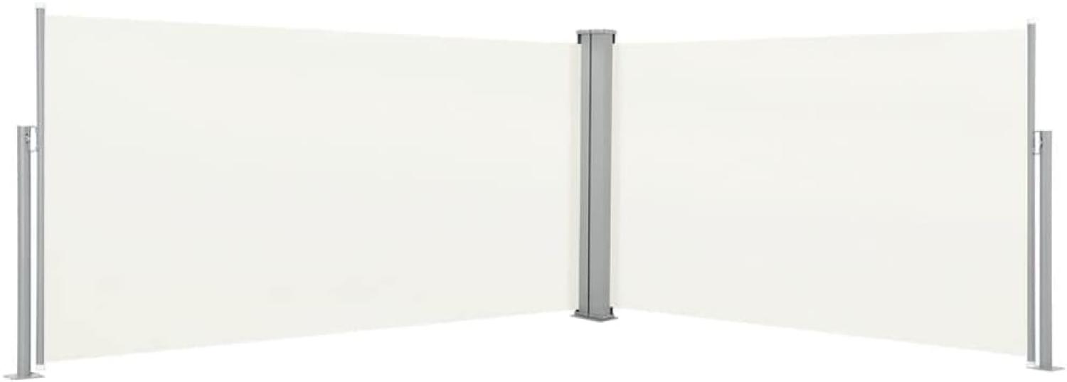 vidaXL Ausziehbare Seitenmarkise 160x600 cm Creme 42179 Bild 1