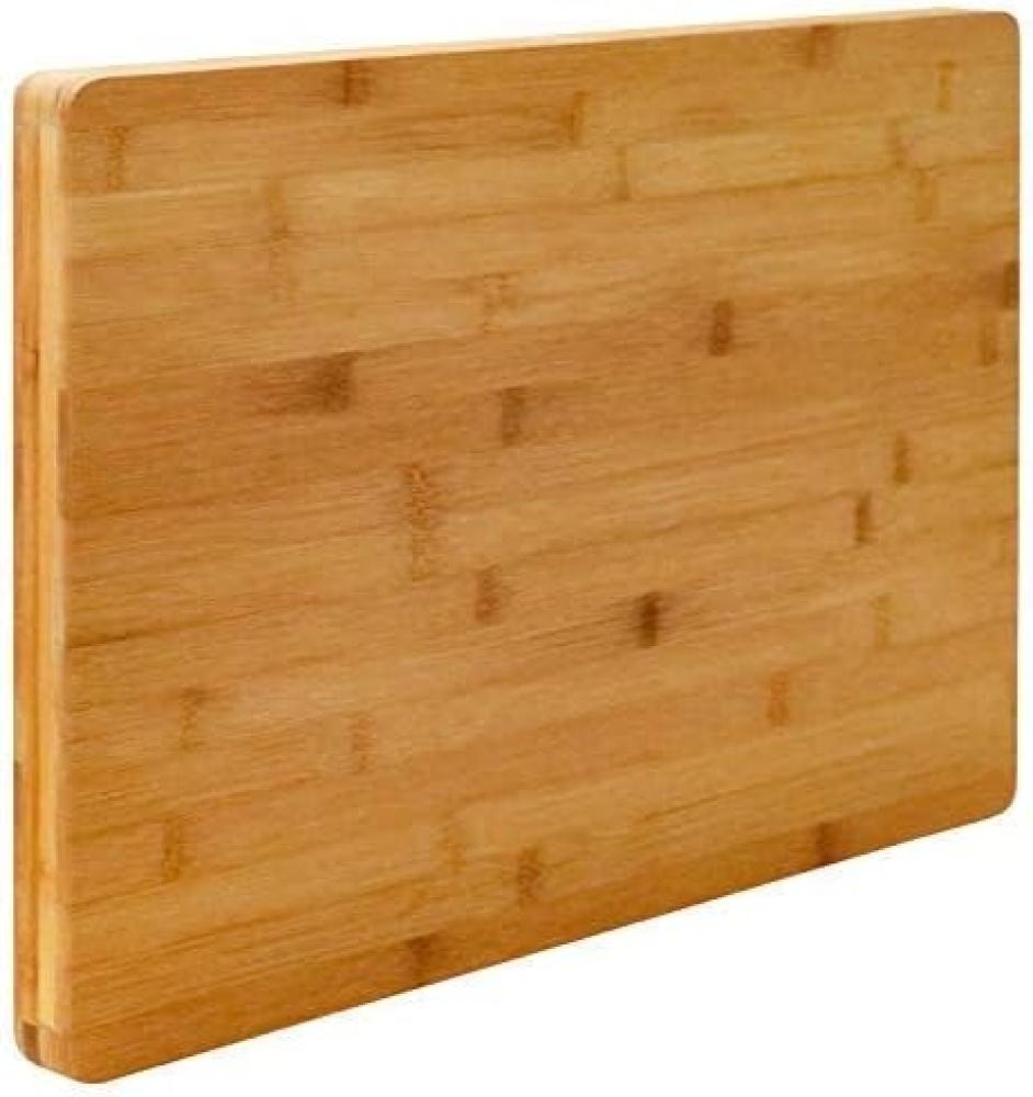 DuneDesign Schneidebrett 3cm dickes XL Schneidebrett Holz Holzbrett, Holz, Schneidebrett 50x35 cm Bild 1