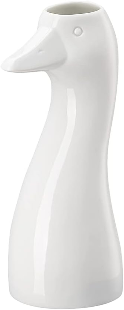 Hutschenreuther Vase 20 cm Gans-Vase Weiss Gans-Vase / Weiss Bild 1