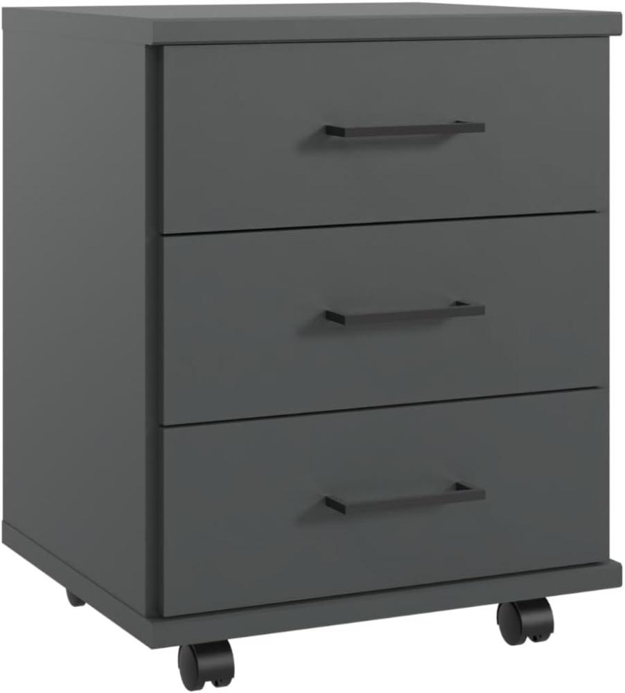 Rollcontainer >HOME DESK< in Graphit - 46x58x40cm (BxHxT) Bild 1