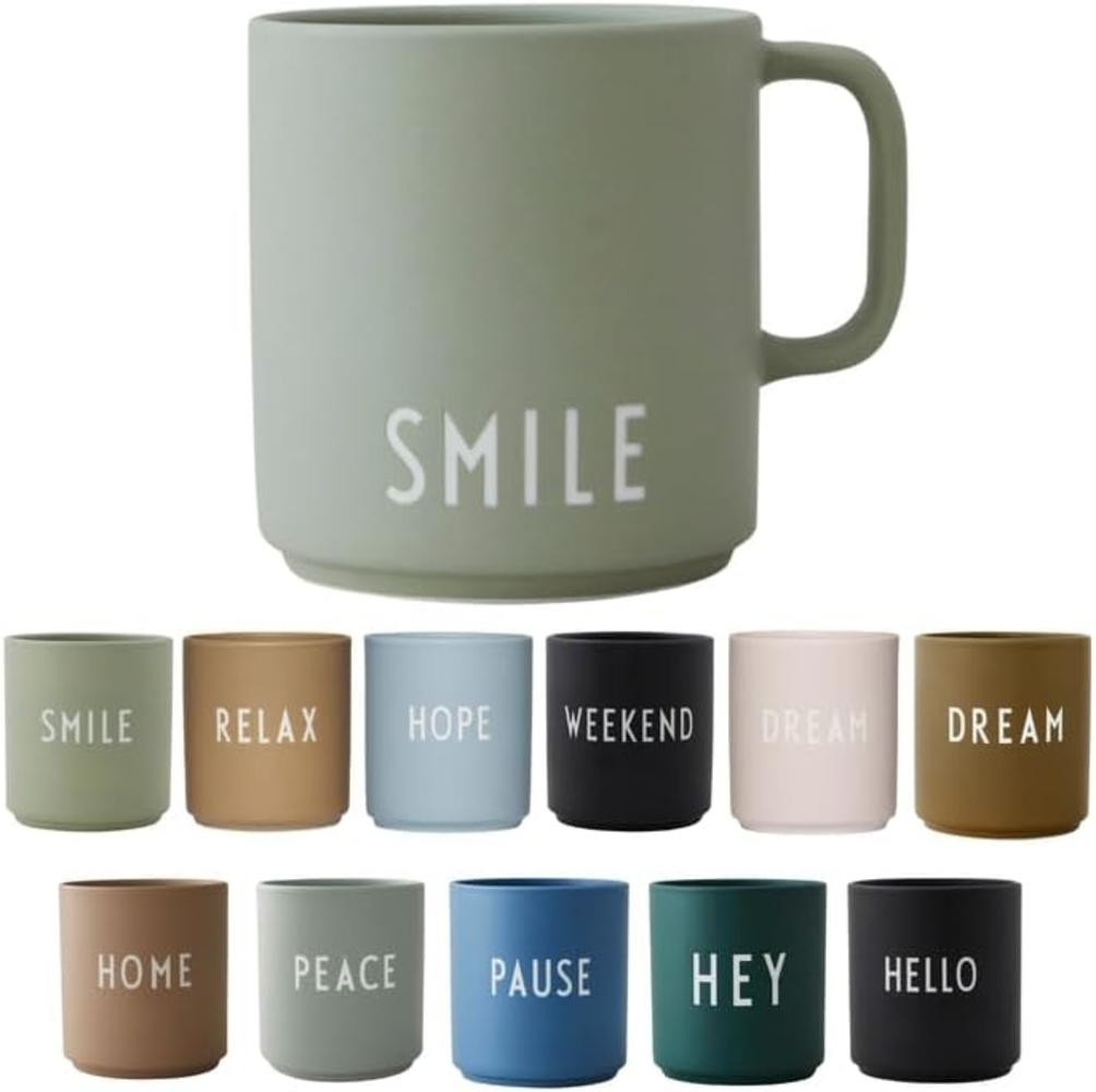Design Letters Henkelbecher Favourite Cup Smile Grün10101008GREENSMILE Bild 1