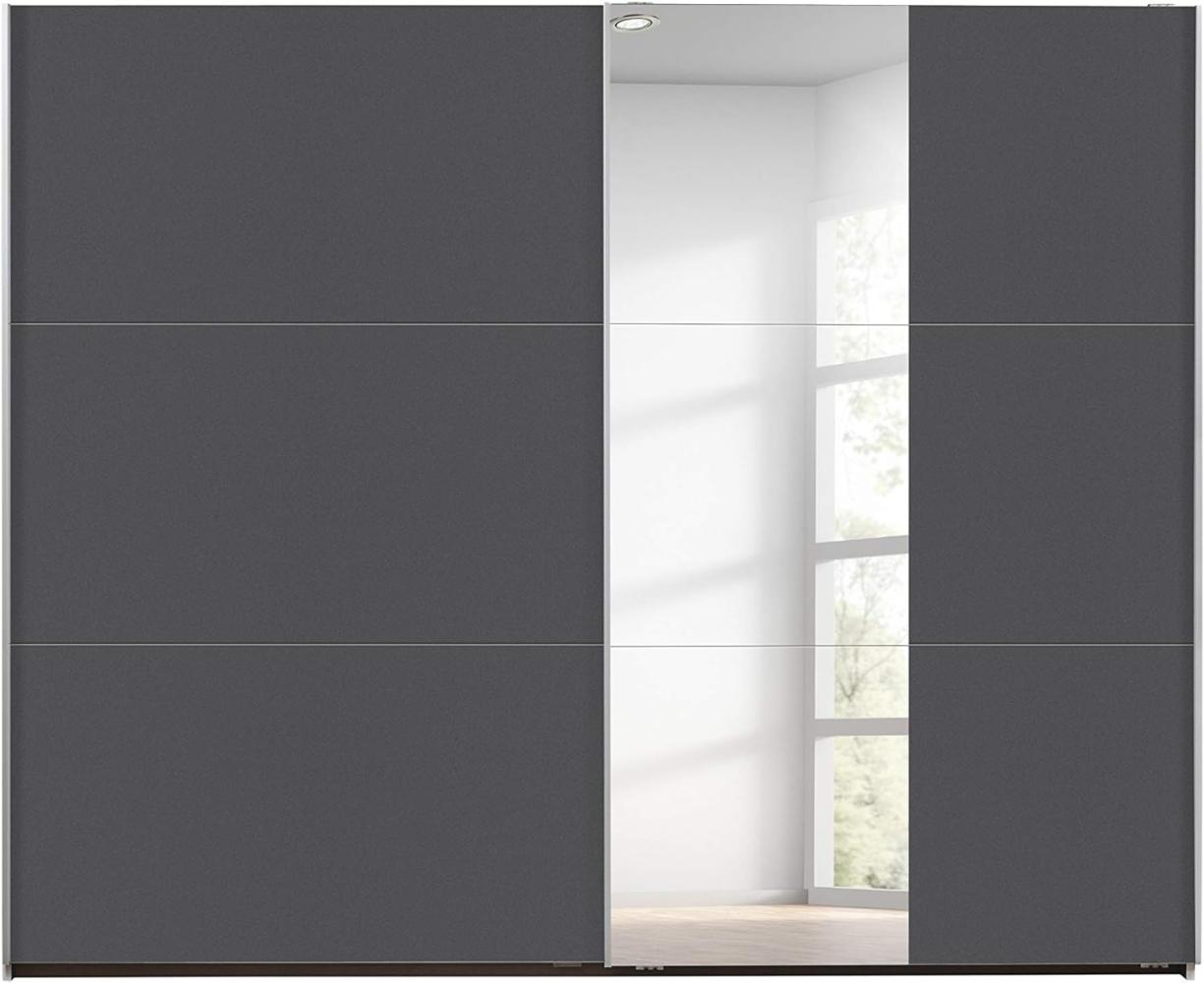 Rauch Möbel Santiago Schwebetürenschrank, Holz, grau-metallic, BxHxT: 261x210x59 cm Bild 1