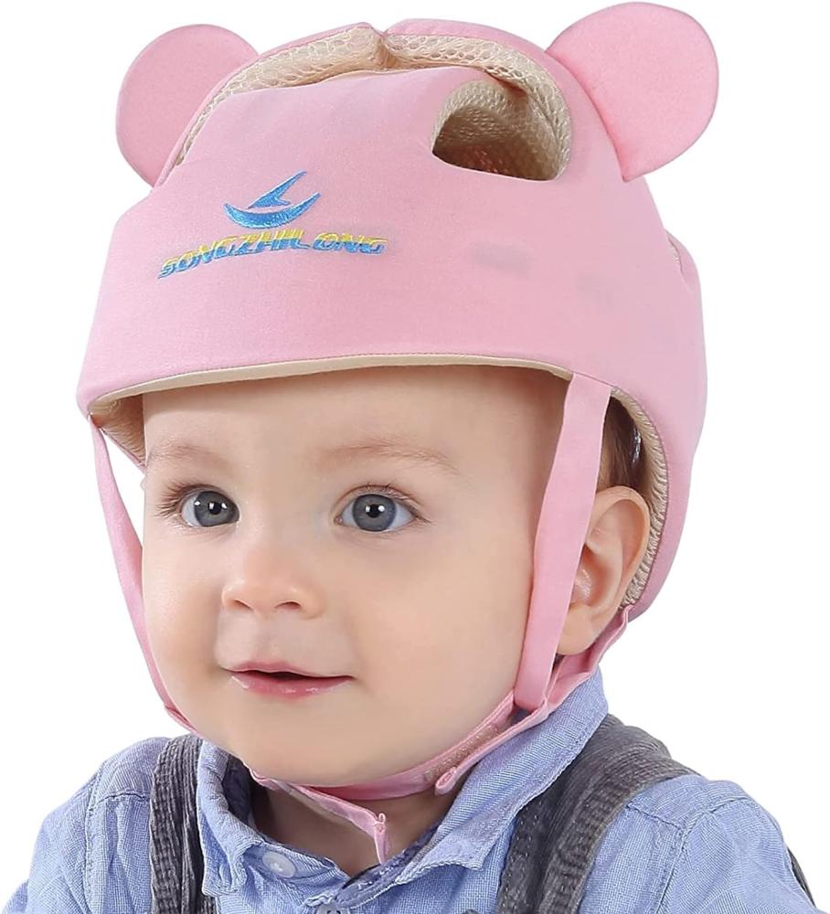 IULONEE Babyhelm Sicherheits-weiches Kopfschutzkissen für Kleinkind Krabbelhelm Laufen Lernen Schutzkappen Bild 1