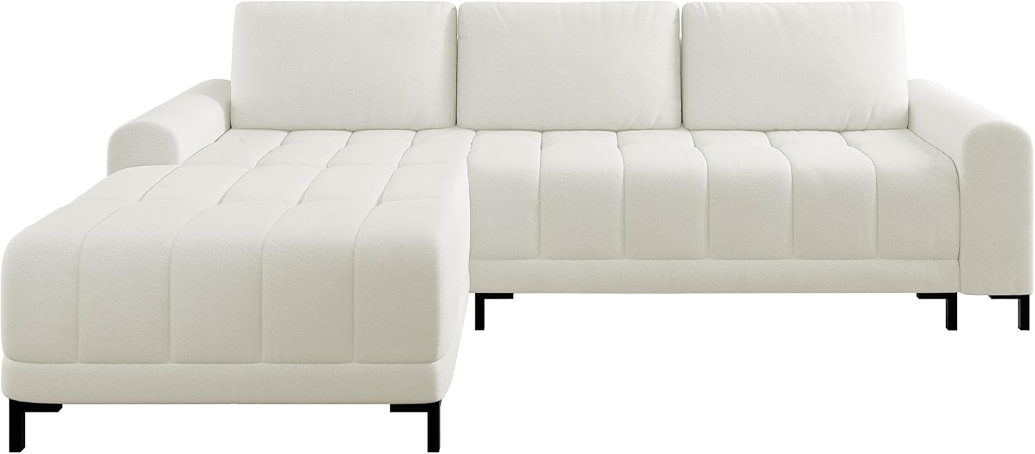 Ecksofa Aurezi L mit Bettkasten und Schlaffunktion (Farbe: Velo 621, Seite: Links) Bild 1