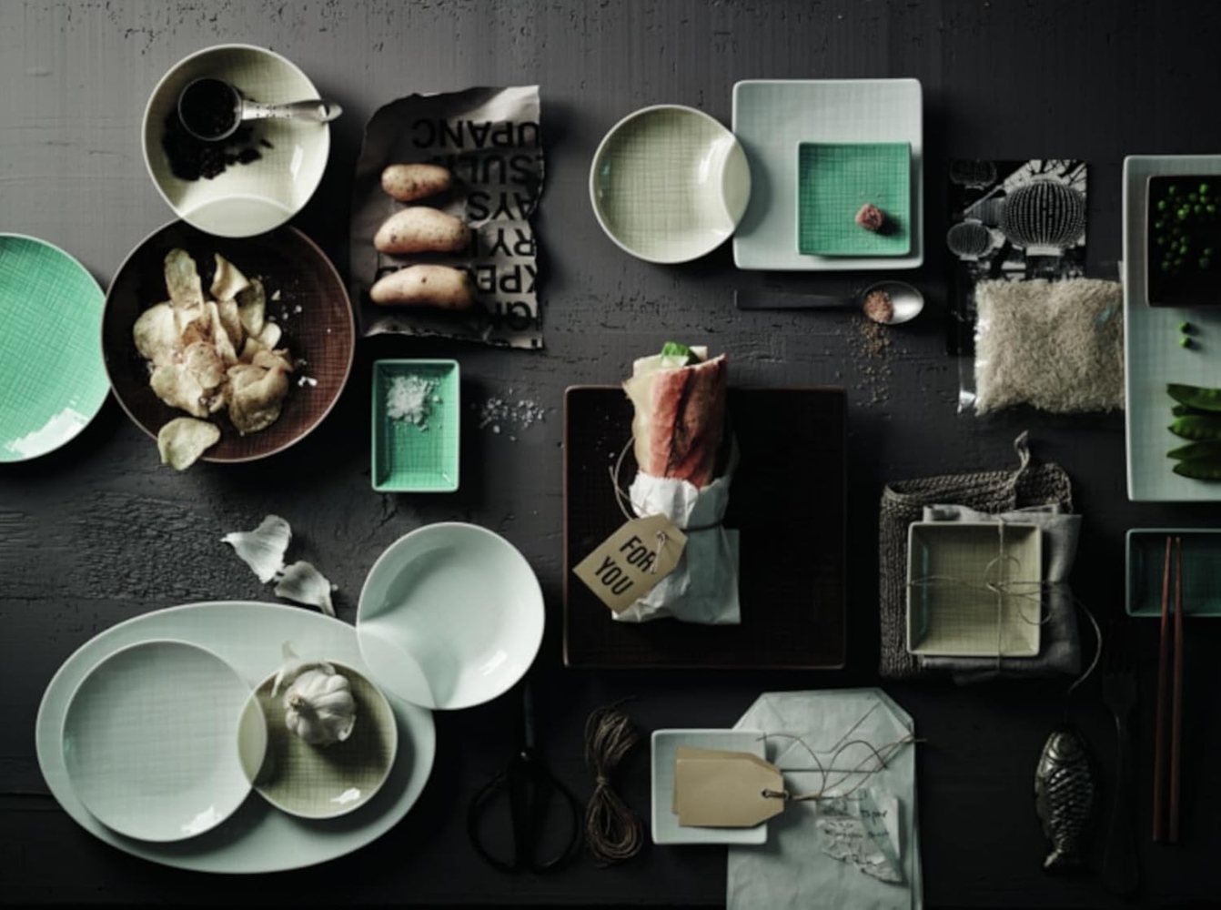 Becher mit Henkel Mesh Colours Cream Rosenthal Becher - Mikrowelle geeignet, Spülmaschinenfest Bild 1