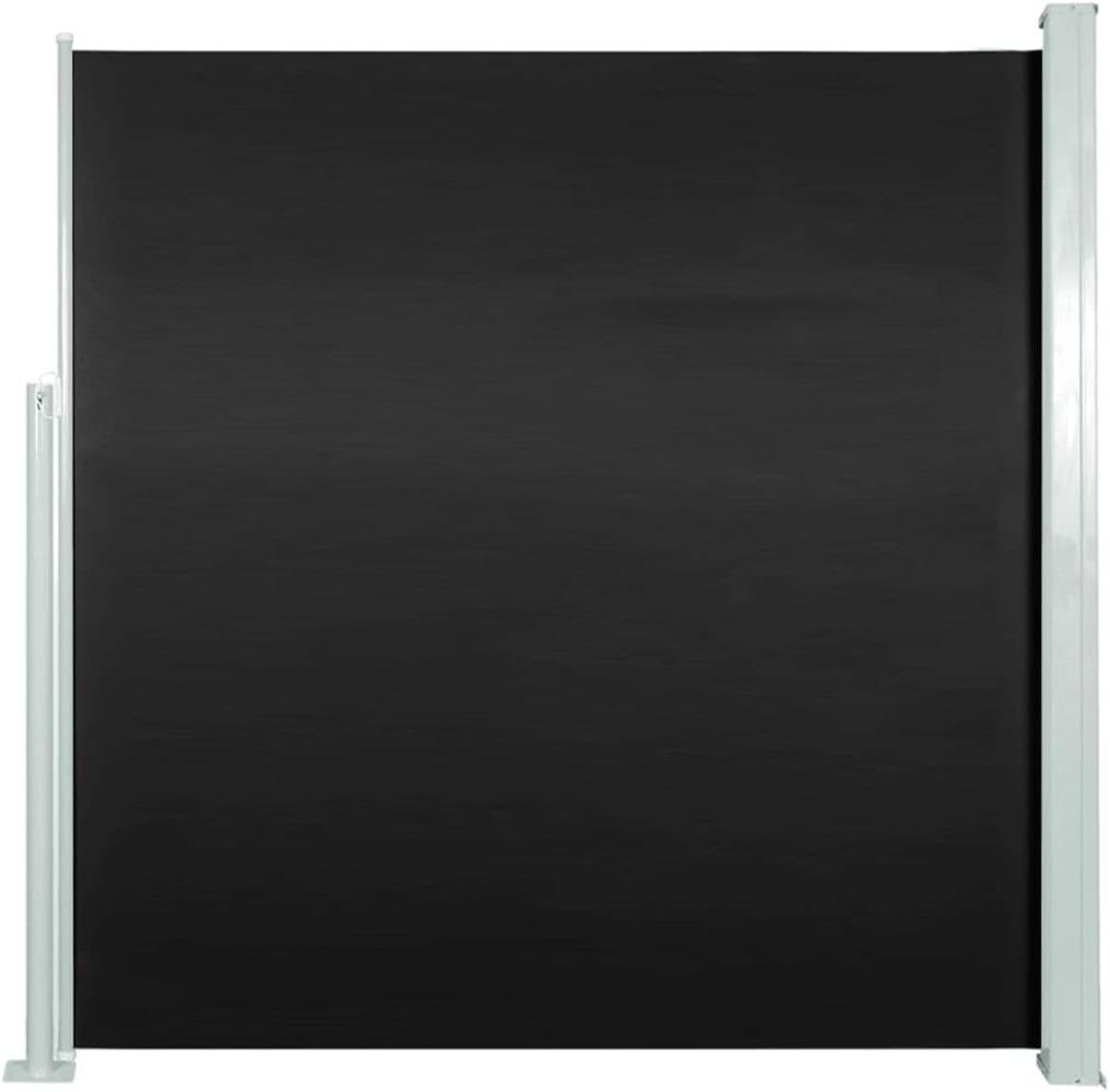 vidaXL Seitenmarkise Ausziehbar 140x300 cm Schwarz 317874 Bild 1