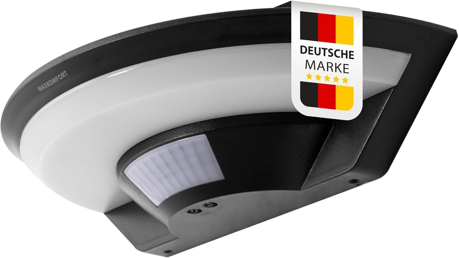 Maxkomfort Wandleuchte SETA, mit Sensor, LED fest integriert, Tageslichtweiß, Neutralweiß, 4000K, Außenwandleuchte Bild 1