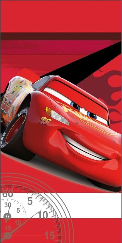 Tinisu Handtuch Cars Handtuch Strand Lightning McQueen Badetuch 70x140cm Bild 1