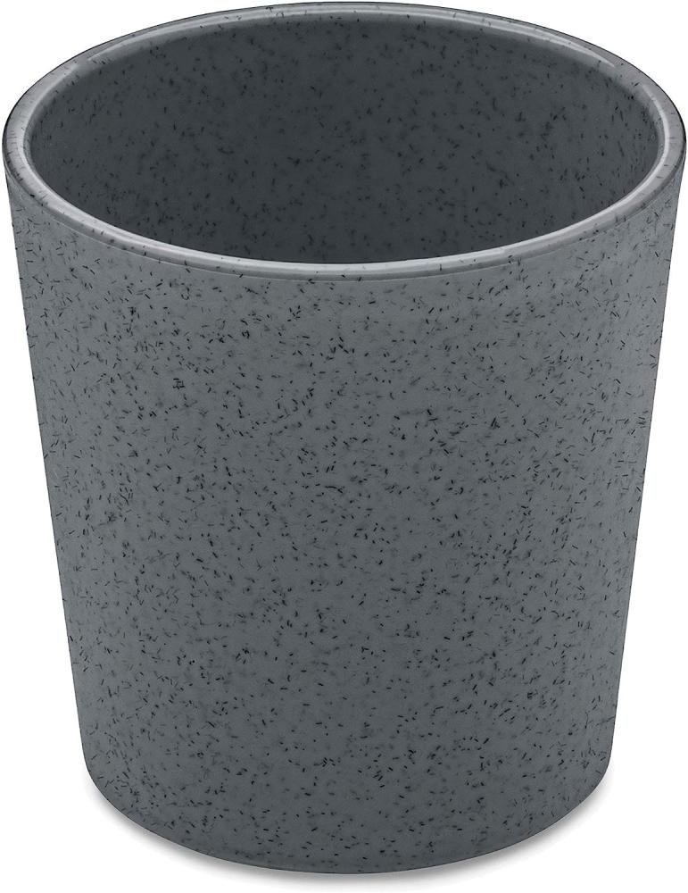 Koziol Becher Connect, Trinkbecher, Tasse, Thermoplastischer Kunststoff, Organic Deep Grey, 190 ml, 3141673 Bild 1