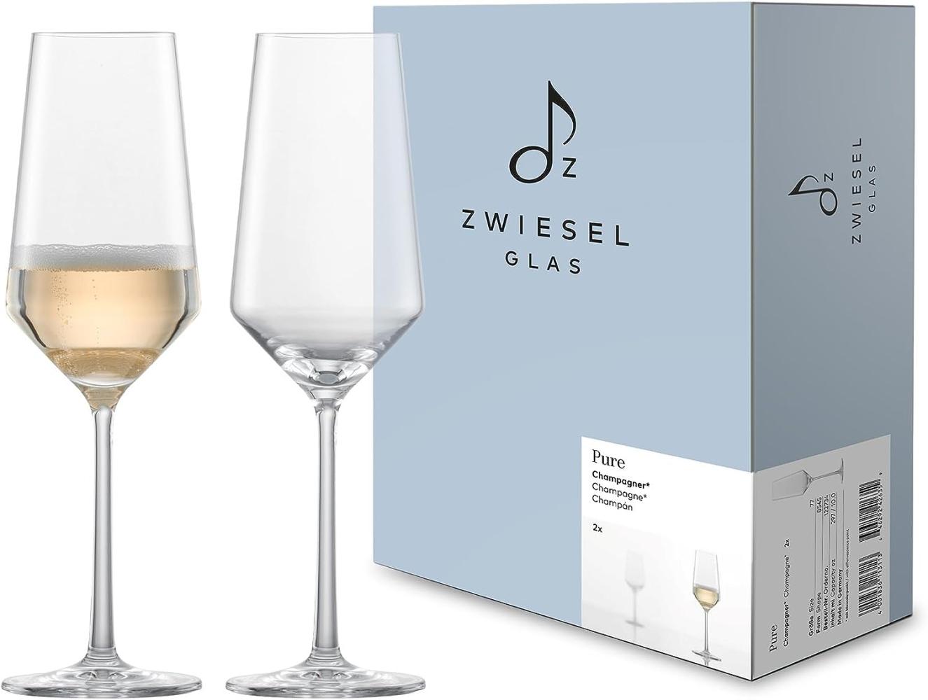 Zwiesel Glas PURE Champagnerglas 2er Set Bild 1