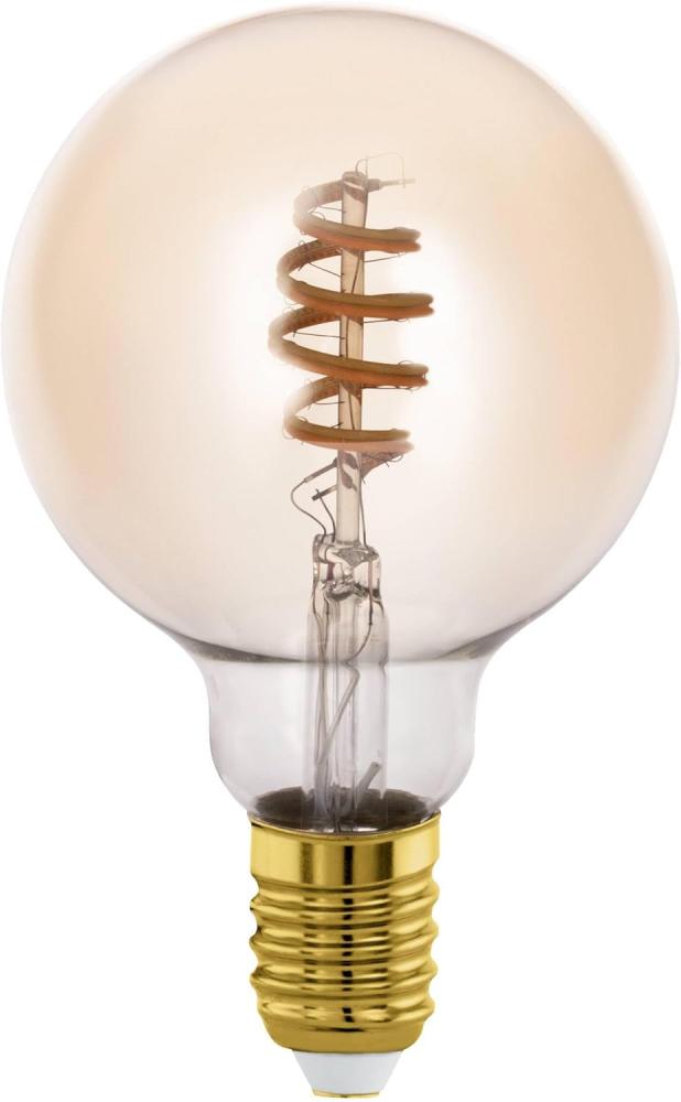 Eglo 12244 Connect-Z LED Leuchtmittel E27 4,9W Glas amber L:14cm Ø:9. 5cm dimmbar 2200-6500K extra warmweiß bis tageslichtweiß Bild 1