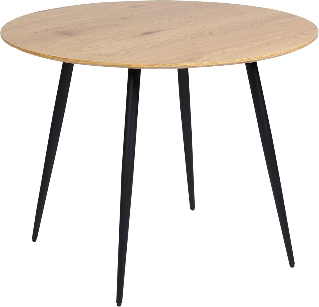 Esstisch BJORKA 100 cm 100 cm Heller Holzfarbton Bild 1