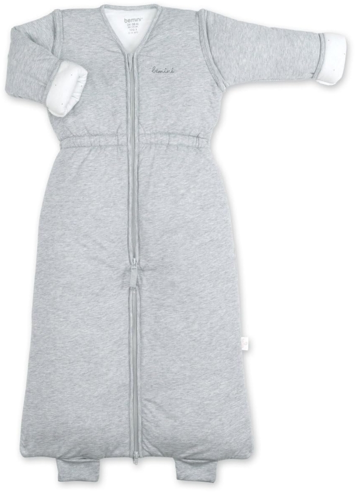 BEMINI Schlafsack 24-36 Monate Pady jersey + jersey tog 3 Mix grey Bild 1