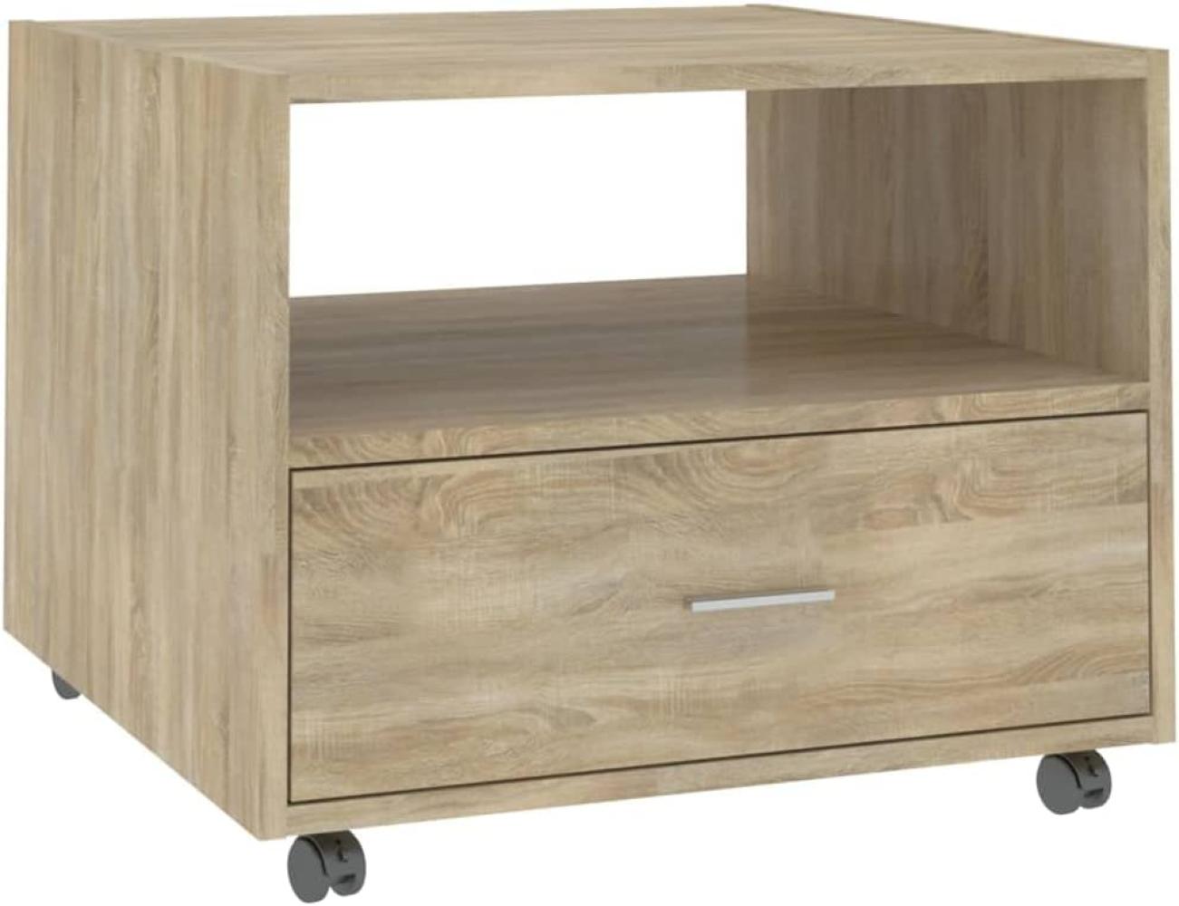 vidaXL Couchtisch Sonoma-Eiche 55x55x40 cm Holzwerkstoff 810929 Bild 1