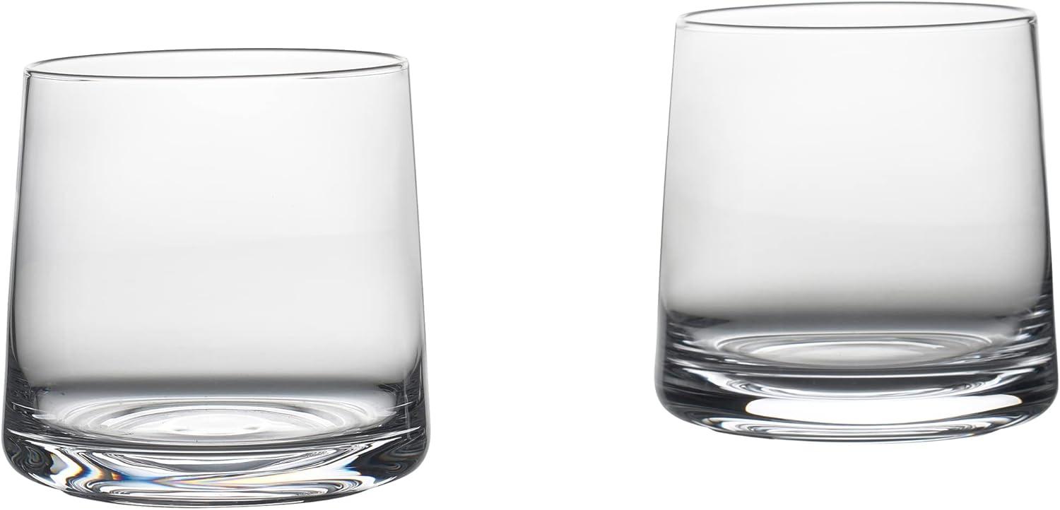 Zone Denmark Wideball Glas Rocks, 2er Set, Wasserglas, Trinkglas, Cocktailglas, Kristallglas, 340 ml, 332100 Bild 1