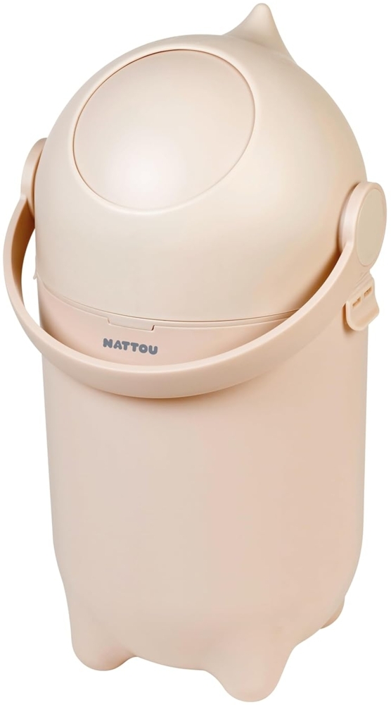 Nattou Windeleimer Mülleimer für ca. 25 Windeln Gr. 1 Dropy - sand beige Bild 1