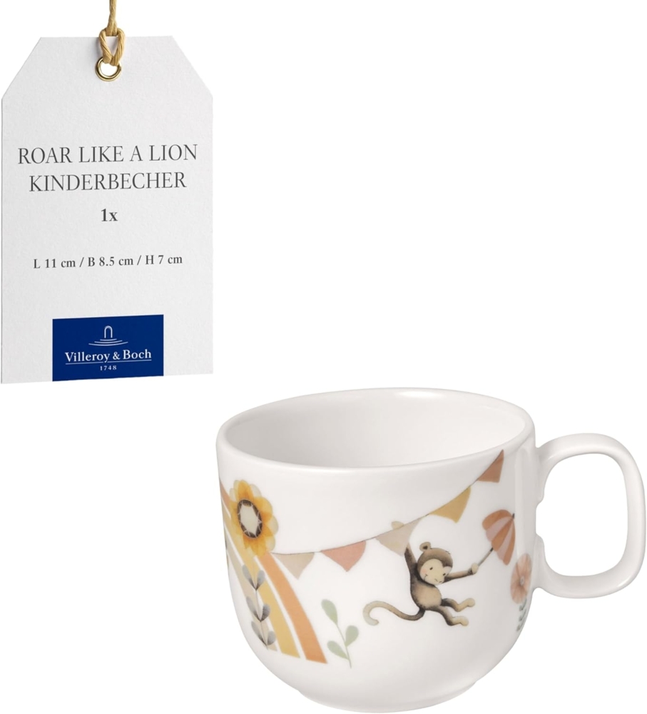 Villeroy & Boch Roar Like a Lion Kinder-Becher mit Henkel klein Bild 1