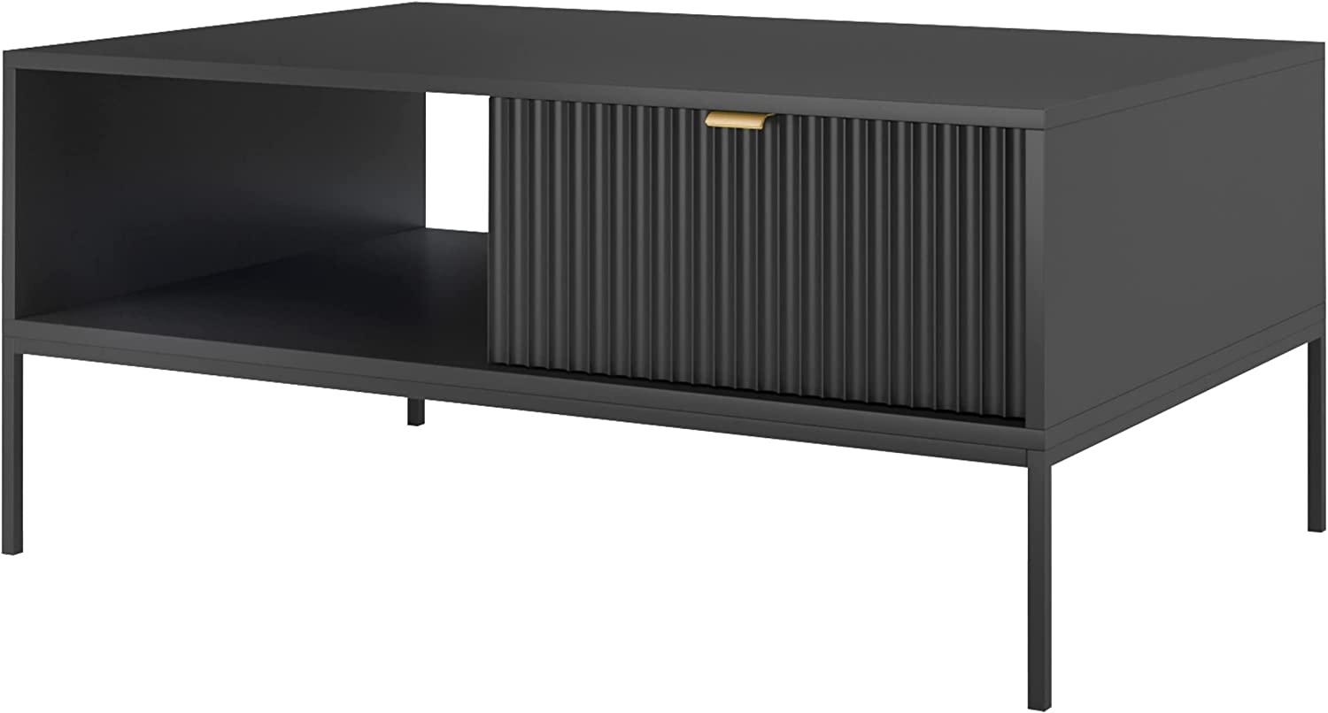 Couchtisch Sivone L104 (Farbe: Schwarz) Bild 1