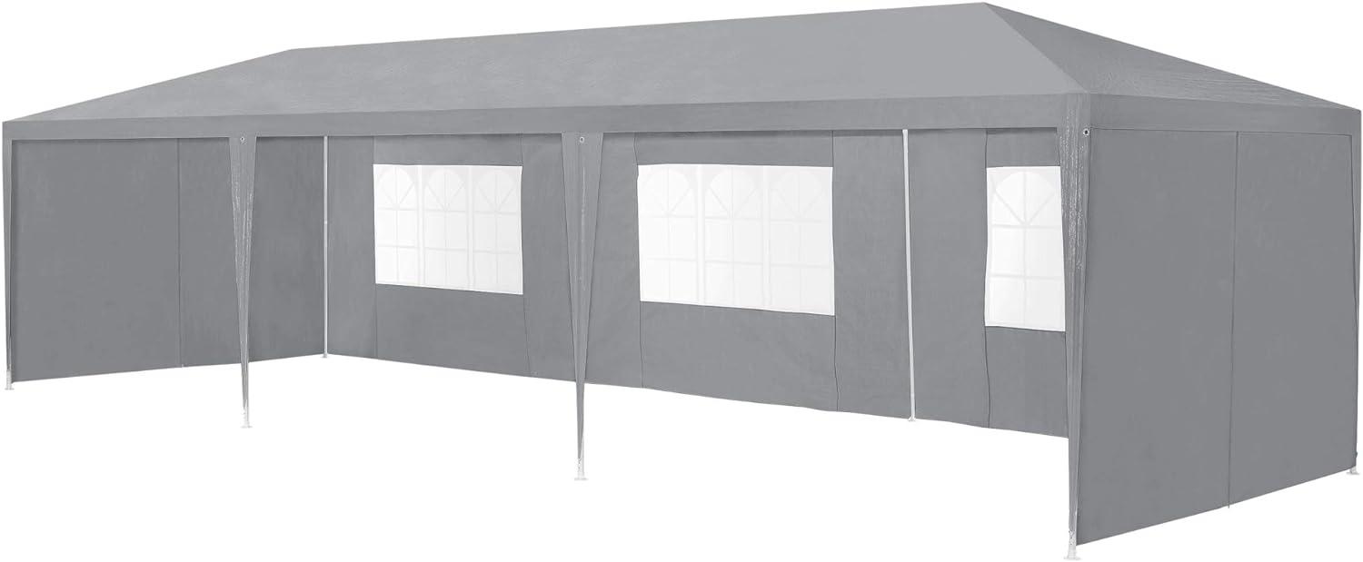 Pavillon Wedau 900x300x255 cm Dunkelgrau casa. pro Bild 1
