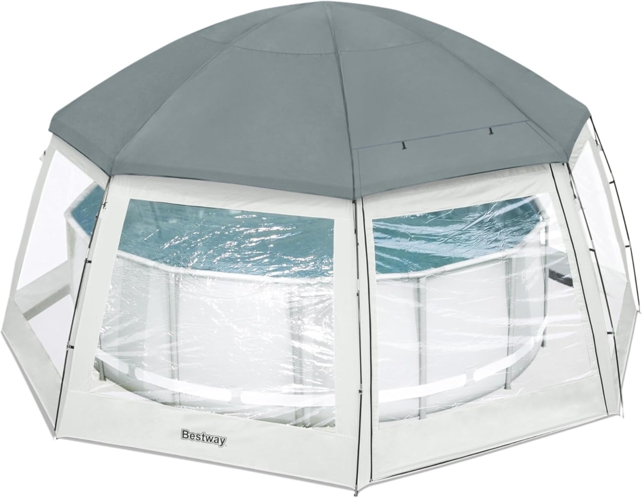 Bestway® Pavillon für runde Pools, 600x295 cm Bild 1