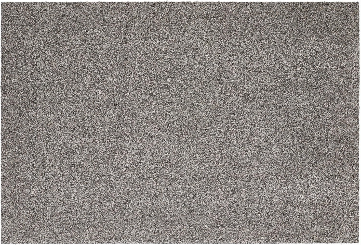 andiamo Fußmatte Samson – waschbare Fussmatte innen – rutschfeste und saugfähige Schmutzfangmatte aus Baumwolle – pflegeleichte Türmatte 60x100 cm cm, Granit Bild 1