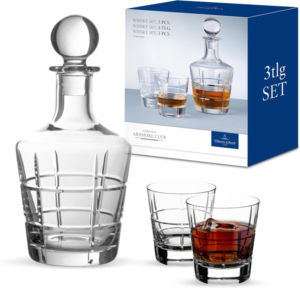 Villeroy & Boch Ardmore Club Whisky-Set 3-teilig - DS Bild 1