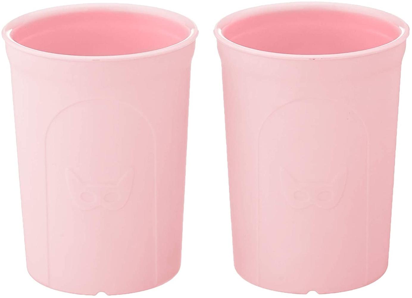 Herobility Eco Trinkbecher 250ml pink (2er Pack) Bild 1