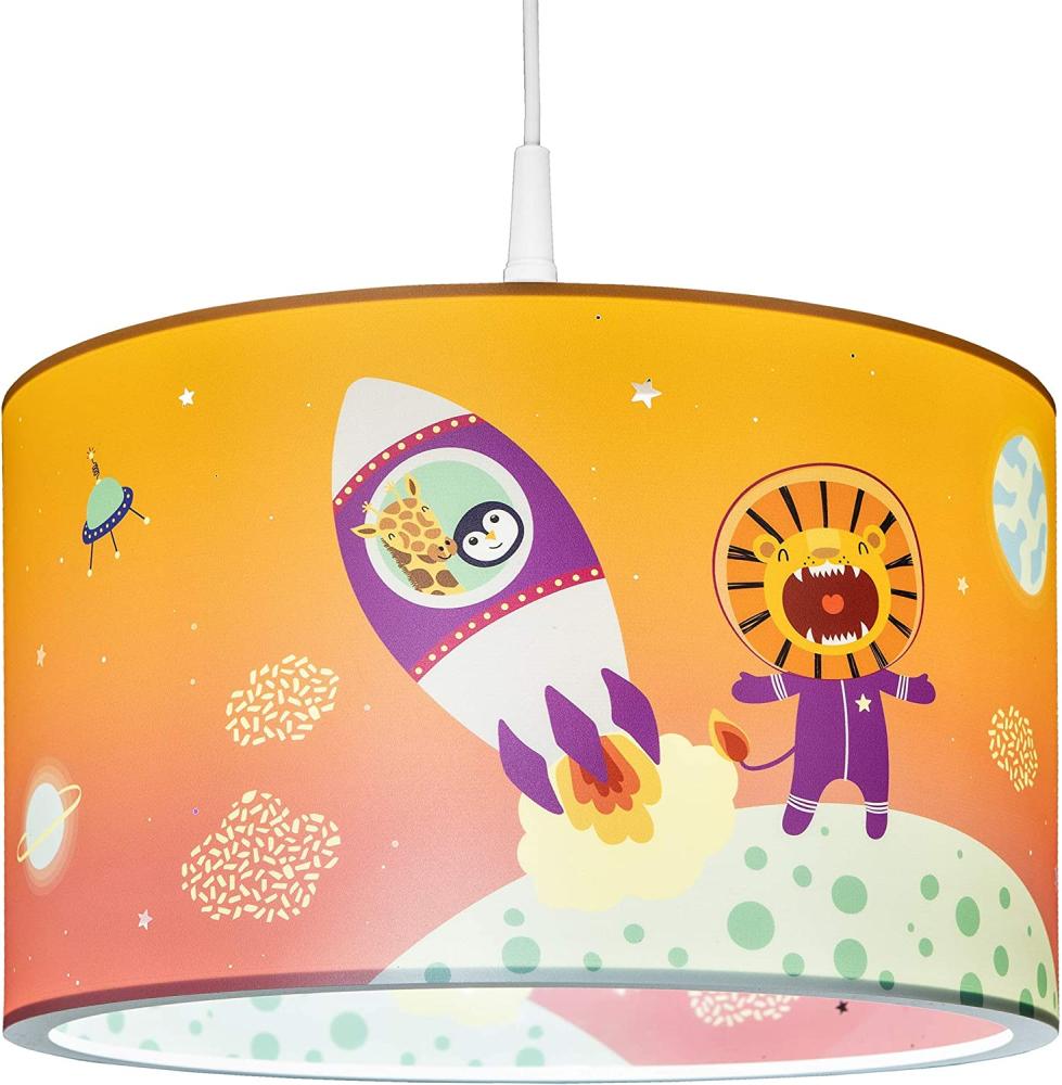 Elobra No. 137949 Hängeleuchte Little Astronauts Escape 40 Orange Bild 1