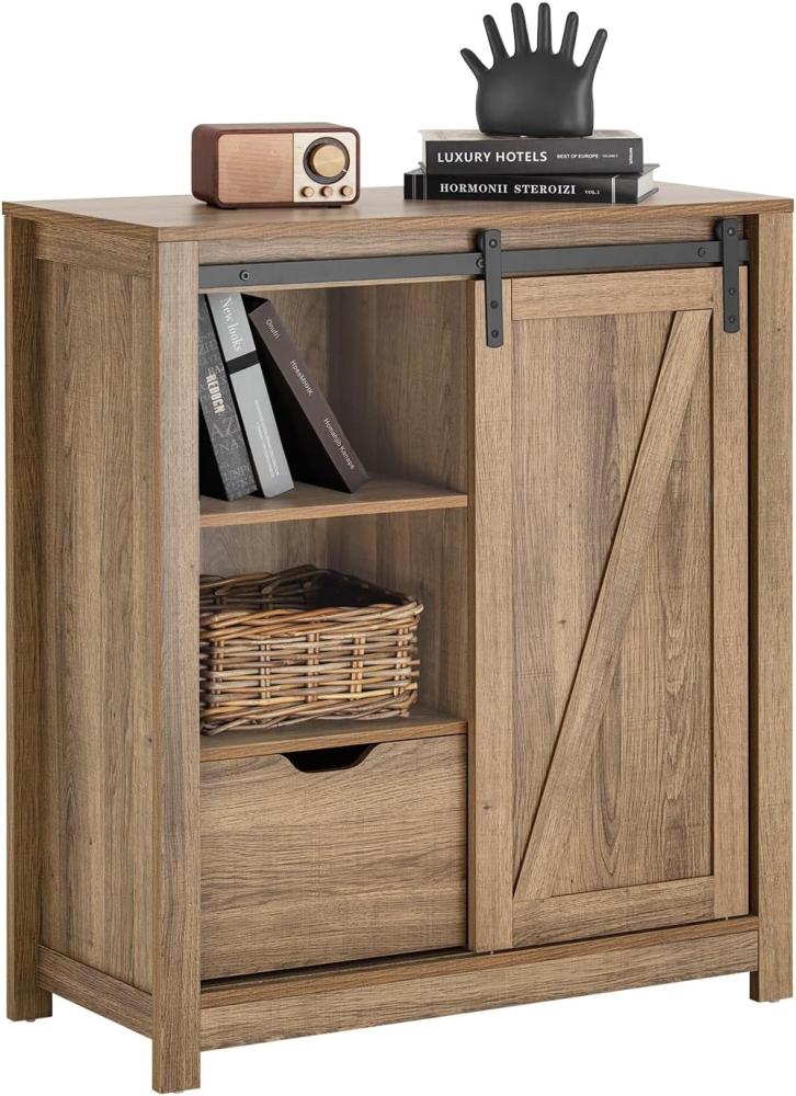 SoBuy Sideboard FSB59, mit Schiebetür Schuhschrank Küchenschrank Flurschrank Beistellschrank Bild 1