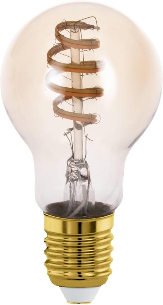 Eglo 12241 Connect-Z LED Leuchtmittel E27 4,9W Glas amber L:10. 5cm Ø:6cm dimmbar 2200-6500K extra warmweiß bis tageslichtweiß Bild 1