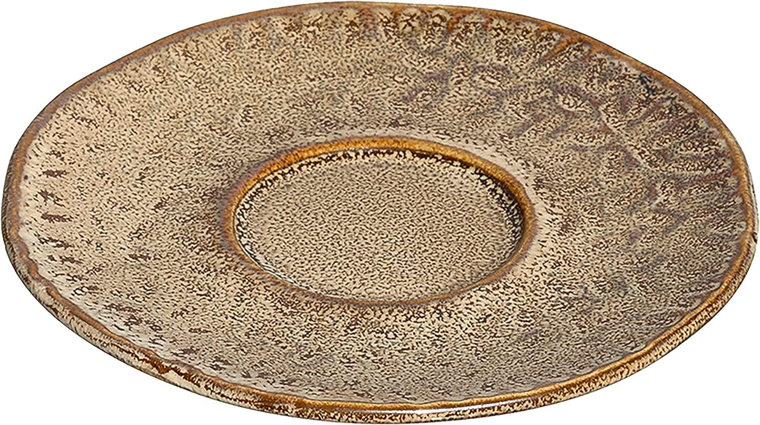 Leonardo Keramikuntertasse MATERA, Untertasse, Untere, Keramik, Beige, 11 cm, 018602 Bild 1