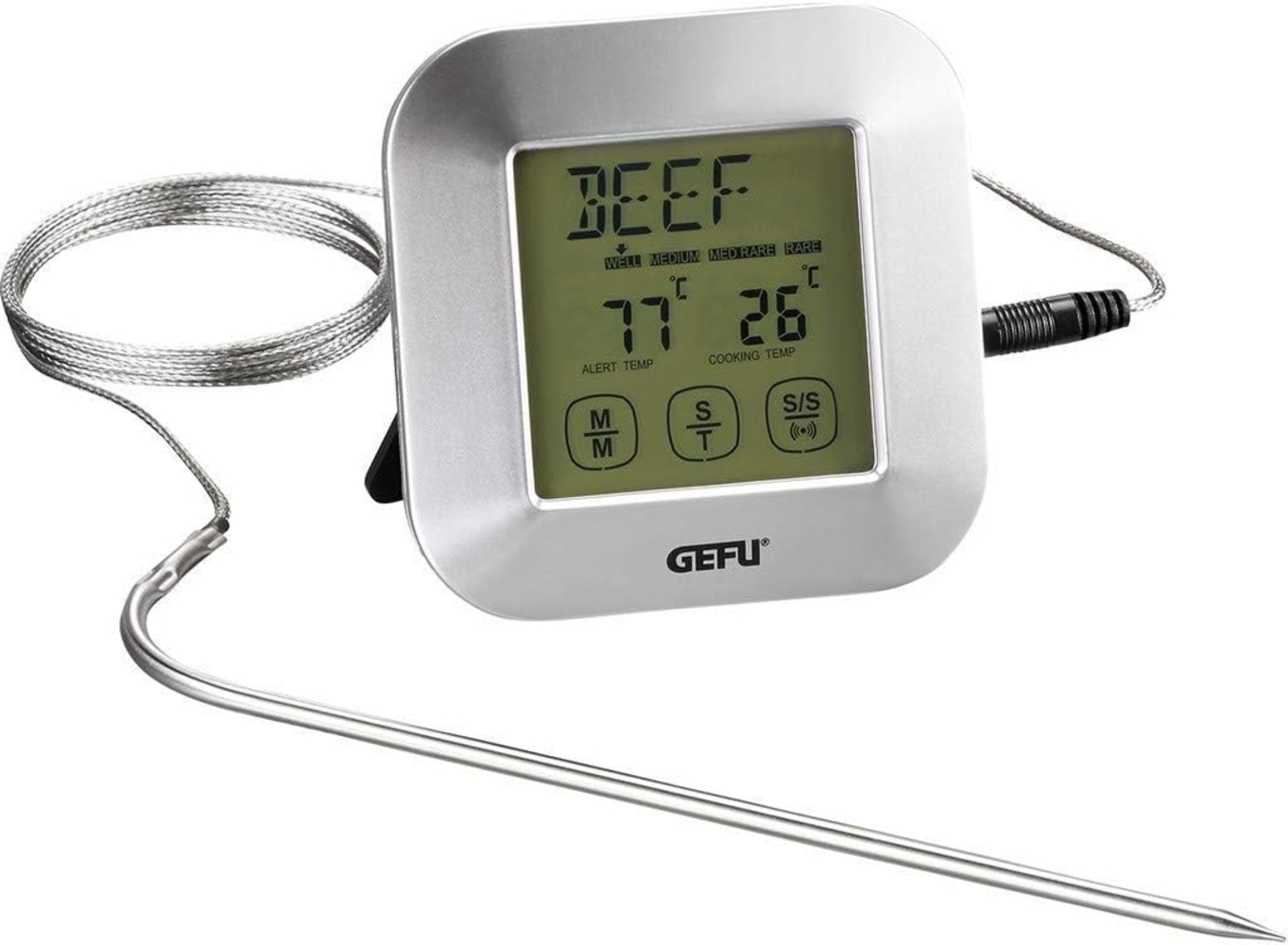 GEFU PUNTO Digitales Bratenthermometer mit Timer Bild 1