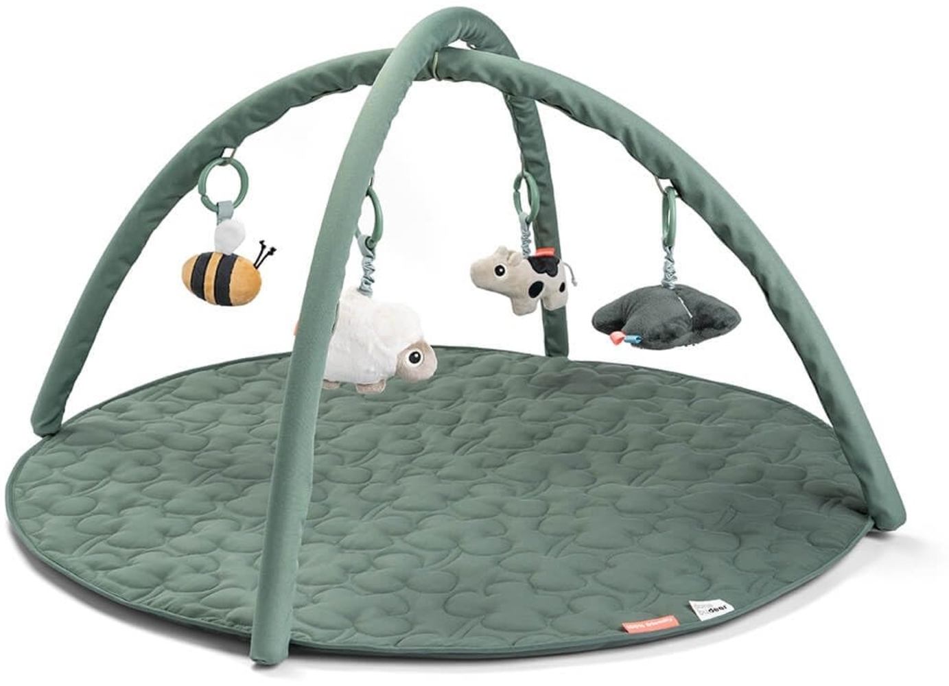 Done By Deer Spielteppich - Tiny Farm - Green Grün Bild 1