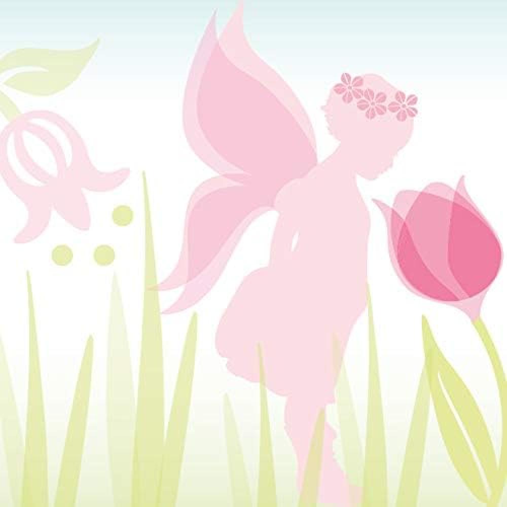 Selbstklebende Bordüre 'Lovely Fairies' Bild 1