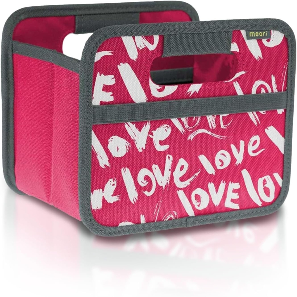 Meori - Faltbox Mini Aufbewahrungsbox Klappbox Love A100314 Bild 1