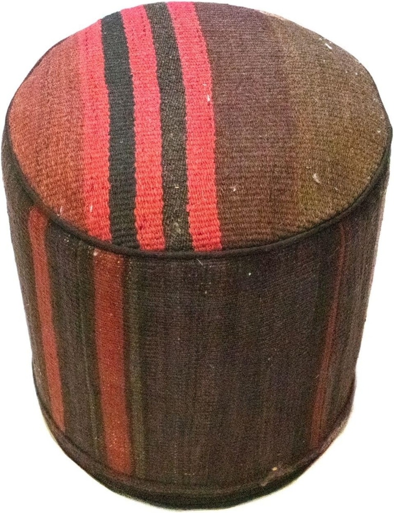 Sonderform,XS / 80 cm Ø Rund & kleiner,Mehrfarbig,Patchwork,Schurwolle,Afghanistan Bild 1