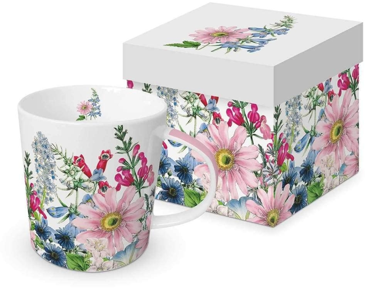 Kaffeebecher Blumen Bild 1