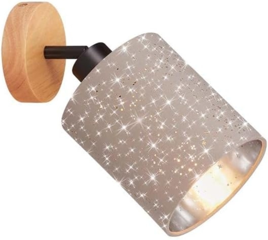 Briloner Leuchten Wandleuchte Wandlampe Extra-Warmweiß Innen Wohnzimmer Flur E27, 1-flammig, ohne Leuchtmittel, 2700K - Extra - Warmweiß, Wandlampe, 25x15,5cm, Taupe, max. 25W, E27, Innen, Wohnzimmer, Flur Bild 1