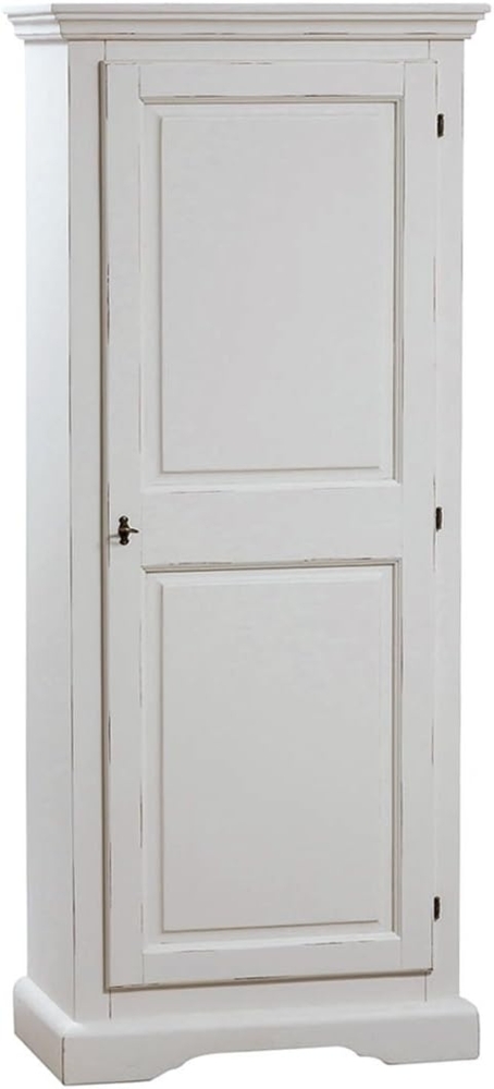 Biscottini Schrank aus Massivholz 174 x 41 x 73 cm – rustikaler Holzschrank – Vintage-Schrank Bild 1