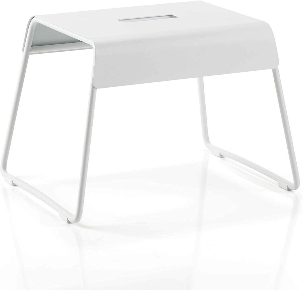 Zone Denmark Schemel A-Stool, Hocker, Trithocker, Fußbank, Metall, White, H 27. 5 cm, 10580 Bild 1