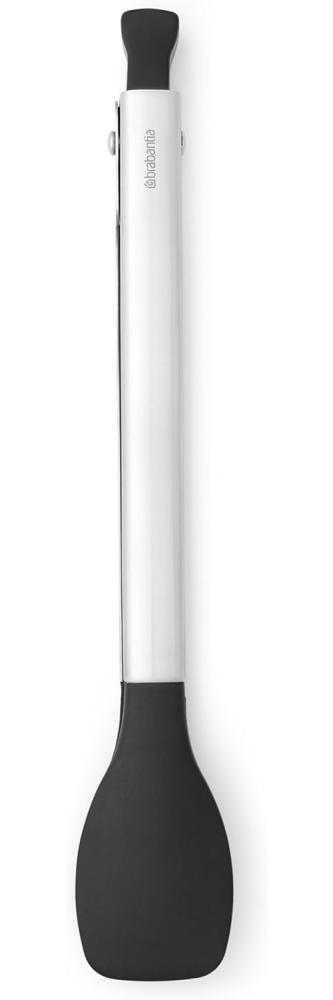 Brabantia Küchenzange Profile, beschichtet, Kochutensil, Küchenhelfer, Zange, Stahl, Matt Steel, 27. 2 cm, 250989 Bild 1