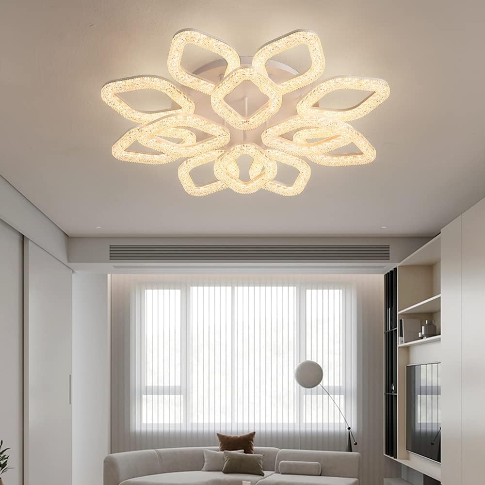 Eurotondisplay LED Deckenleuchte LED Deckenlampe XL DL Fernbedienung Lichtfarbe/Helligkeit einstellbar, LED fest integriert, Einstellbar von Warm- bis Kaltweiß, Lichtfarbe- und Helligkeit mit Fernbedienung einstellbar Bild 1