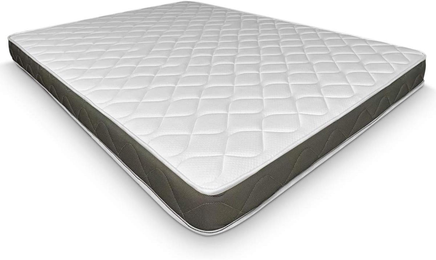 Duérmete Online Wendbare Schaumstoffmatratze Fresh (Winter-/Sommer-Seite) | Anti-Milben und Antibakteriell | Höhe 14 cm, Schaumstoff, 120x200 cm Bild 1