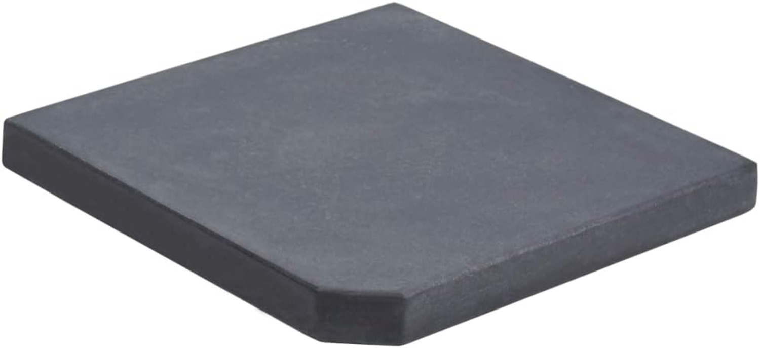 vidaXL Sonnenschirm-Gewichtsplatte Schwarz Granit Quadratisch 25 kg 313669 Bild 1