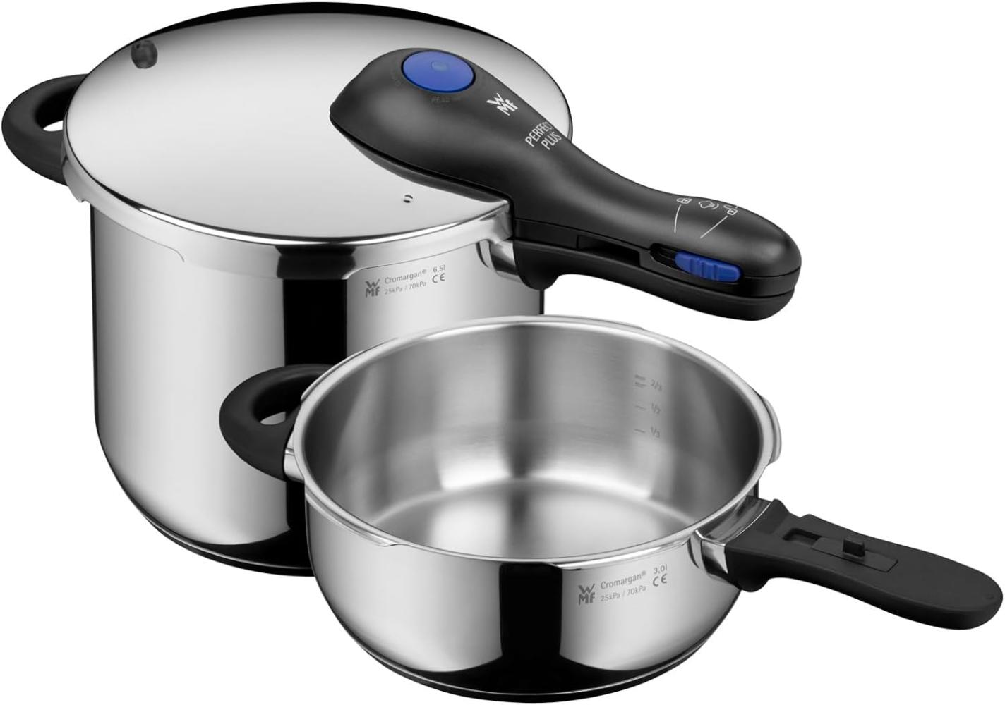 WMF Perfect Plus One Pot Schnellkochtopf-Set, 6,5 und 3,0 Liter 1512001135 Bild 1