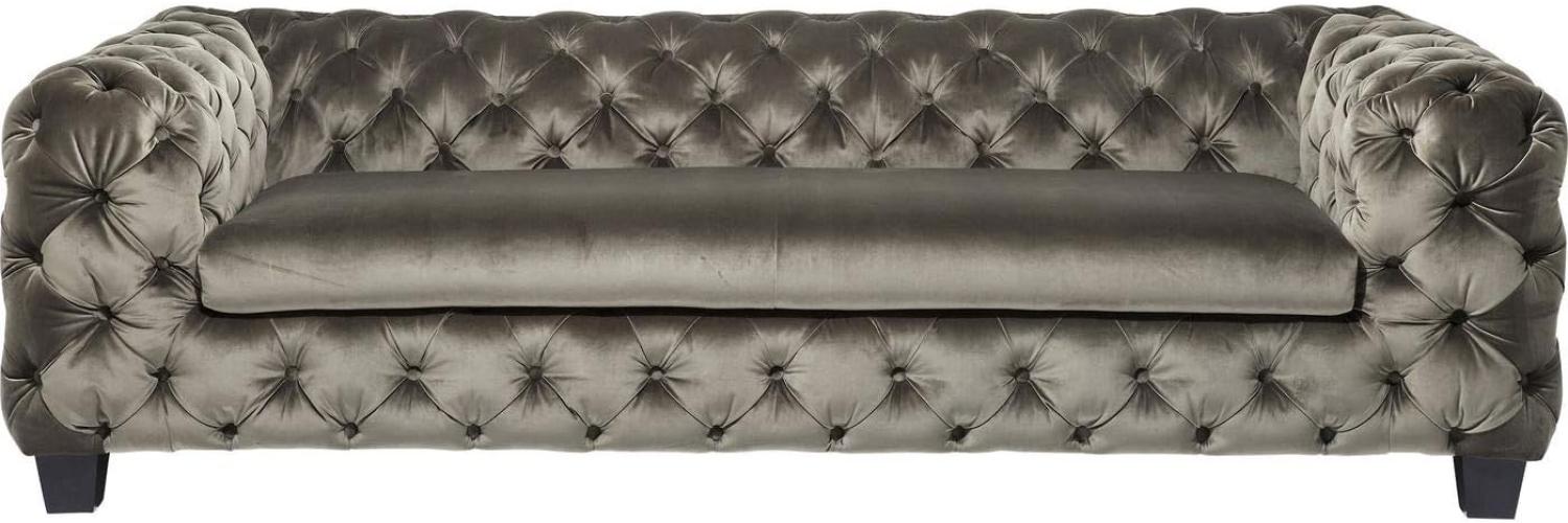 Sofa Desire 3- Sitzer Velvet- Khaki Bild 1