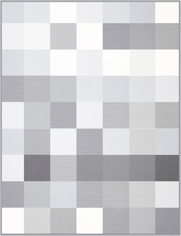 Biederlack Wohn- und Kuscheldecke Woven|150x200 cm| grey Bild 1